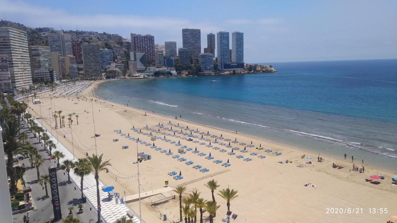 Apto San Angelo Benidorm Vistas Al Mar 400 M المظهر الخارجي الصورة