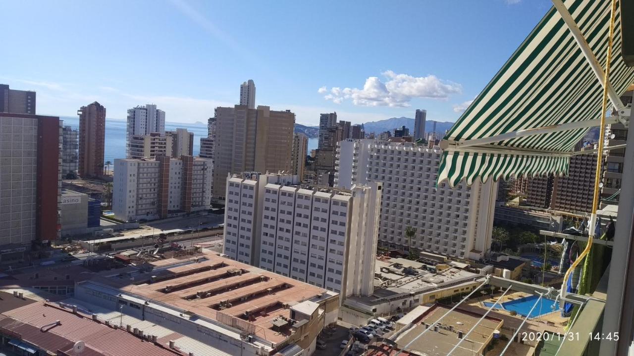 Apto San Angelo Benidorm Vistas Al Mar 400 M المظهر الخارجي الصورة