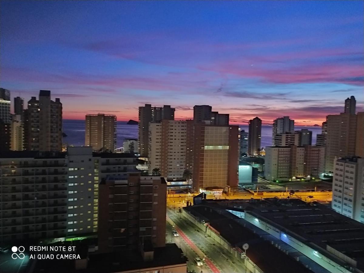 Apto San Angelo Benidorm Vistas Al Mar 400 M المظهر الخارجي الصورة