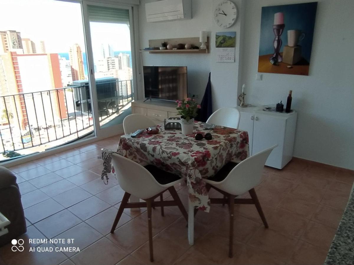 Apto San Angelo Benidorm Vistas Al Mar 400 M المظهر الخارجي الصورة