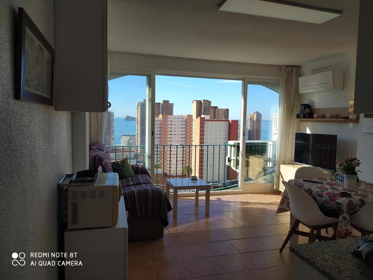 Apto San Angelo Benidorm Vistas Al Mar 400 M المظهر الخارجي الصورة
